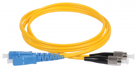 Патч-корд оптический 9/125 (OS2) SC/UPC-FC/UPC (Duplex) 7м
