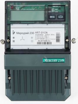 Счетчик электроэнергии Меркурий 230 ART-01 СN  трехфазный многотарифный, 5(60), кл.точ. 1.0/2.0,  Щ, ЖКИ, CAN/RS485, Ур