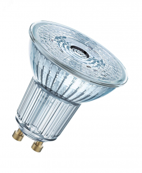 Лампа светодиодная диммируеммая LED 8,3Вт GU10 2700К 550лм спот 230V CL (замена 80Вт) PAR16  DIM OSRAM Parathom