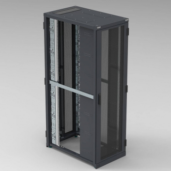 Шкаф серверный 19дюйм - 42U - 600x1200 мм - с оптимизацией воздушных потоков