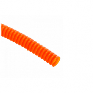 Труба гофрированная ПНД с зондом оранжевая d63мм (15м) Plast PROxima