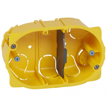 Batibox Коробка 3 модуля для сухих перегородок глубина 40мм