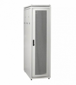 Шкаф сетевой 19дюйм LINEA N 18U 600х1000 мм перфные двери серый