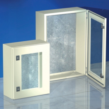 Шкаф навесной CE с прозрачной дверью ЩМП 800х600х300мм IP55