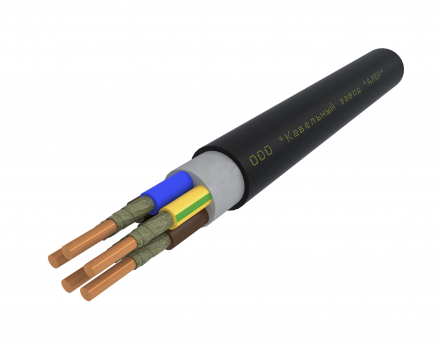 Кабель силовой ППГнг(А)-FRHF 5х2.5ок (N.PE)-0.66 однопроволочный (барабан)