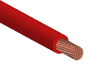 Провод силовой ПуГВ 1х50 красный многопроволочный
