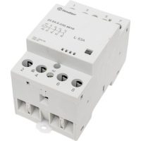 Контактор модульный 63А 2NO+2NC катушка 230В AC/DC механический индикатор AC/DC AgSnO2