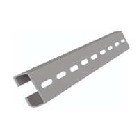 Перфопрофиль С-образный К101/1 грунтованный 25х10х1000 толщина 1.5