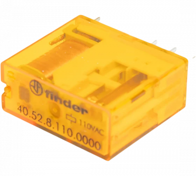 Реле РСВ 8А 2СО АС выводы с шагом 5мм