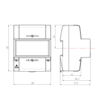 Счетчик электроэнергии CE102M R5 145-J однофазный многотарифный 5(60) класс точности 1.0 D ЖКИ оптопорт