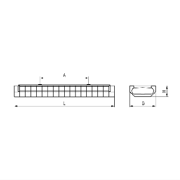 Светильник ДПО-46-76-504 Sport F 840 64Вт 7000Лм с сеткой IP20