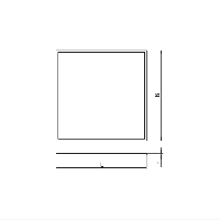 Светильник ДВО-13-38-041 Panel EM1 840